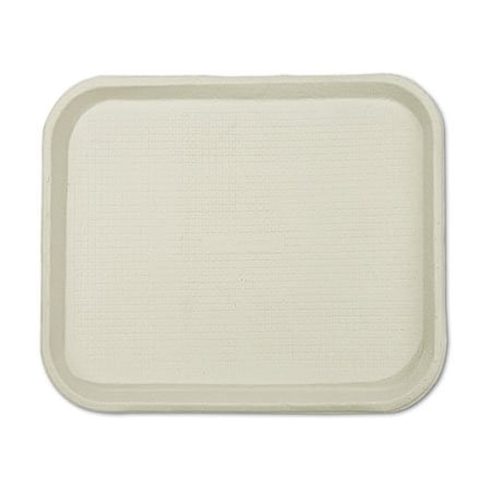 Huhtamaki Chinet, Savaday Molded Fiber Food Trays, 9 X 12 X 1, White, Rectangular 20802